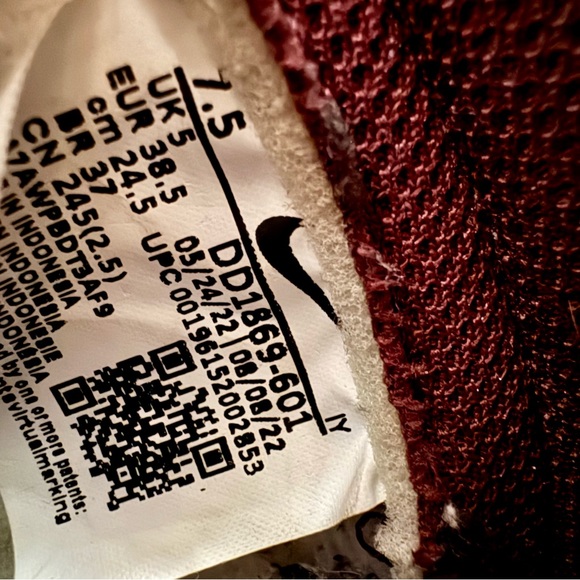 Nike Dunk High Burgundy Crush DD1869-601 Women 7.5 Catalina Wine Mixer Vibes 🍷🚢🪏 - Picture 11 of 15